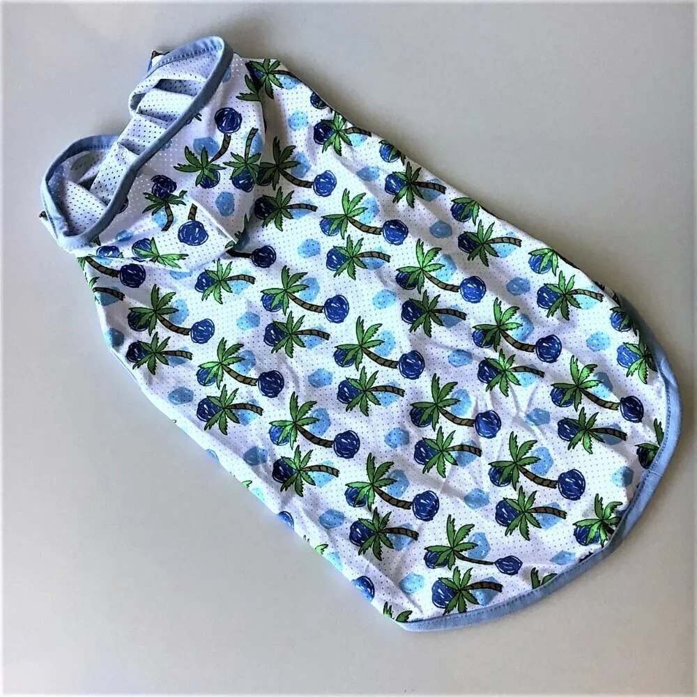 Tropical Hawaiian Dog Shirt XL NWT